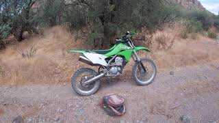 2020 Kawasaki KLX300R Long Term Review wRide [upl. by Debbi922]