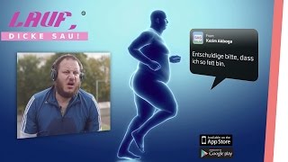 Lauf dicke Sau – Die ehrliche Fitness App [upl. by Belayneh]