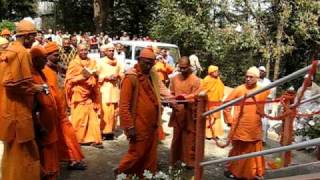 Mayavaty Advaita Ashrama of Ramakrishna MathBelur Vedamantrah in presence of SwSmarananandaji [upl. by Latona]