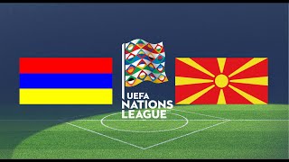 Armenia vs North Macedonia Highlights  Nations League 2024 [upl. by Animrelliug]