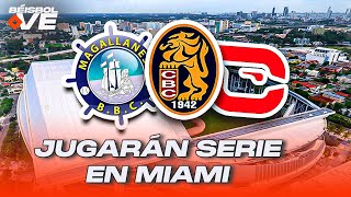 A MIAMI Leones del Caracas Navegantes del Magallanes y Cardenales de Lara  DIAMANTE 23 BÉISBOL VE [upl. by Ainslee826]