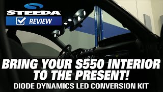 How To Transform Your S550 Mustang Interior with LED Lighting [upl. by Graybill165]