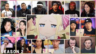 ReZero Season 2 Episode 11 Reaction Mashup  ゼロから始める異世界生活 [upl. by Odericus]