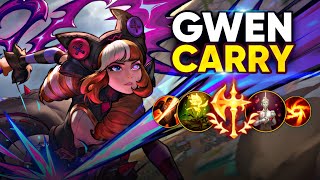 ✂️ GWEN VS GWEN 1V1 INSANE CARRY WITH SOUL FIGHTER SKIN YOU HAVE NEVER SEEN ANYWHERE WILD RIFT [upl. by Hitt]