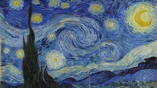 Chopin  Nocturne in B flat minor Op9 No1 🌟 Van Gogh paints cypresses amp olives [upl. by Hadrian]