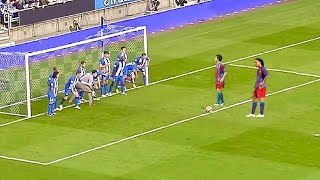 LEGENDARY Goals By Ronaldinho Gaucho [upl. by Otanutrof]