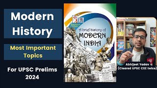 How to read Spectrum Modern History for UPSC Prelims 2024 [upl. by Phelgon573]