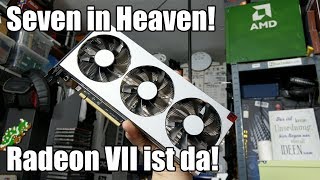 Sapphire AMD Radeon VII  Auspacken und Anschauen [upl. by Idalla]