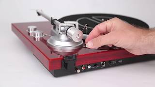 1 BY ONE Belt Drive Turntable System 1AD07US01 Installation Video [upl. by Aicinad231]