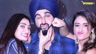 Arjun Kapoor Athiya Shetty Ileana Dcruz Promotes Mubarakan  SpotboyE [upl. by Illah]