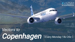 Vectors To Copenhagen  VATSIM EVENT  EKCH  EDDB  STREAM REPLAY [upl. by Enyahc182]