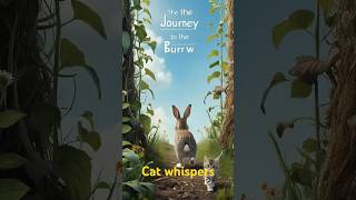 🐰Cute rabbit rescued the poor little kitten rabbit cat kitten funny ai [upl. by Rycca]