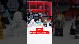 The Dark Falcon is one of the best LEGO sets of 2024🤩 lego starwars millenniumfalcon darkfalcon [upl. by Ridgley145]