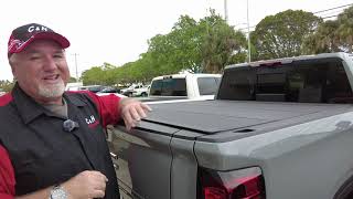 Bak Flip MX4 Folding Hard Cover on 24 GMC Sierra 1500 AT4 review by Chris from CampH Auto Accessories [upl. by Gorrian537]