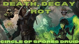 Baldur’s Gate 3  Circle Of Spores Druid Build Guide  Death Decay and Rot [upl. by Ynaffi631]