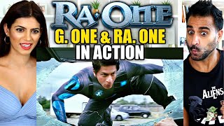 GOne amp RaOne In Action  FIGHT SCENE REACTION  Shah Rukh Khan  Kareena Kapoor [upl. by Jobe]