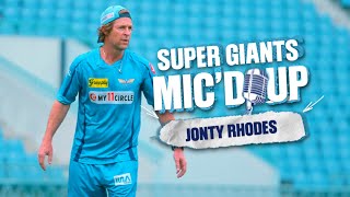 Super Giants Micd Up ft Jonty Rhodes  Lucknow Super Giants  IPL 2024 [upl. by Hoffmann681]