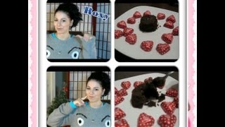 Speciale San Valentino Tortino al cioccolato Al Microonde Pronto in 5 minuti [upl. by Ecnerol]