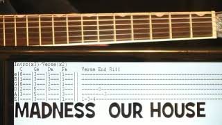 Madness Our House Guitar Chords Lesson amp Tab Tutorial [upl. by Augy]