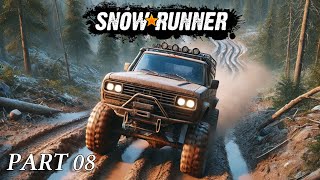 ❗ SNOWRUNNER  08 ❗ Mapa Háje ❗ první krůčky 😎 [upl. by Assiroc]