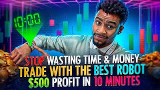 TRADE WITH THE BEST ROBOT  500 PROFIT IN 10 MINUTES  TRADING ROBOT  SOCIAL TRADING BINARY [upl. by Esele]