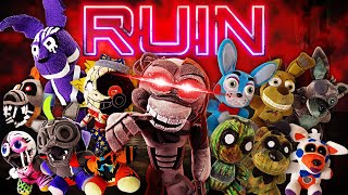 FNAF RUIN Plush  The Movie FULL MOVIE [upl. by Namurt]