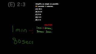 RATIO amp PROPORTION  Simplify as simply as possible [upl. by Lancelot]