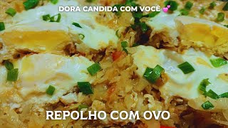 repolho com ovo fácil econômico e saboroso [upl. by Trebla369]