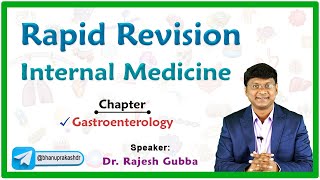 Rapid Revision Internal Medicine  Gastroenterology [upl. by Bain]