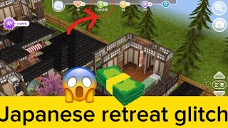 Simoleons cheat sims freeplay 2023  Earn money from japanese retreat  Money hack [upl. by Ecnarretal]