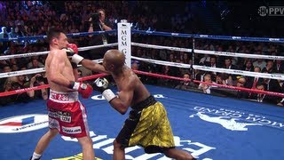 Floyd Mayweather Jr vs Robert Guerrero  quotShowtime PPV Boxingquot  Full Fight Sim [upl. by Branch731]