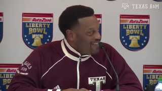 Liberty Bowl Press Conference  Kevin Sumlin 1228 [upl. by Maren]