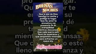 BUENAS NOCHES BENDICIONES oraciondelanochedehoy [upl. by Arat26]