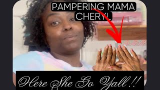 PAMPERING MAMA CHERYL [upl. by Aicxela]