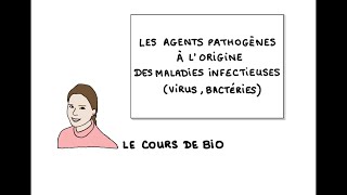 Les agents pathogènes à lorigine des maladies infectieuses virus et bactéries [upl. by Nnyledam32]