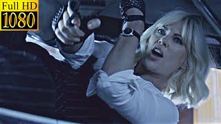 Atomic Blonde 2017  Car Escape Scene 🎬 Best Movie Moments [upl. by Hennessey]