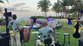 StRegis Bahia Beach 🏝️ Beach Party by Javier Steel Band Entertaiment 7874516133 [upl. by Enelrahc]