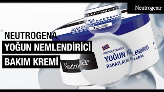 Neutrogena Yoğun Nemlendirici Bakım Kremi Ciltteki Temel Seramidleri Destekler neutrogena [upl. by Airel974]