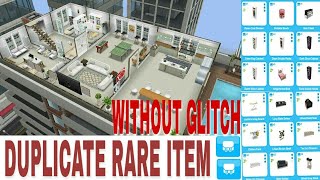 How I Duplicate Rare Item Without Glitch The Sims Freeplay [upl. by Karly629]