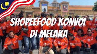 ShopeeFood Driver Konvoi di Melaka [upl. by Ecinehs]