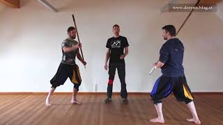 How To Fight With The Quarterstaff 1  Basic Attack [upl. by Arlee871]