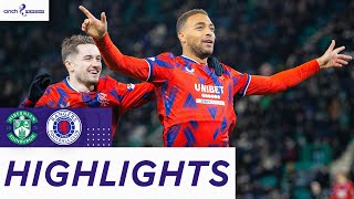 Hibernian 03 Rangers  Gers With Comfortable Win On The Road  cinch Premiership [upl. by Aivatco]