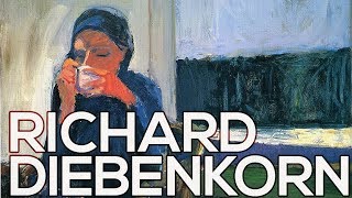 Richard Diebenkorn A collection of 90 paintings HD [upl. by Ollehcram]