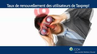 Taxprep® fait partie intégrante de la Suite comptable CCH [upl. by Eecats]