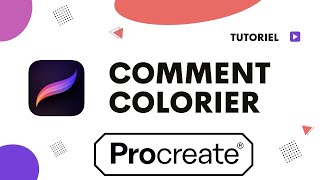 Comment coloriser sur procreate [upl. by Annawyt]