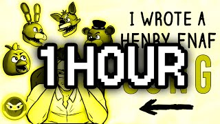 1 Hour ► FNAF Henry Song quotDisconnectedquot LYRICS [upl. by Aohsoj256]