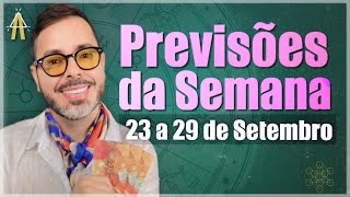 PREVISÕES DE 23 A 29 DE SETEMBRO Todos os Signos [upl. by Leunamnauj584]