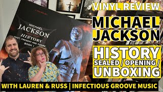 Vinyl Unboxing  Michael Jackson  HIStory  SEALED Original Pressing [upl. by Kcinemod280]