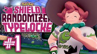 A LEGENDARY START  Pokémon Shield Randomizer Typelocke [upl. by Buxton309]