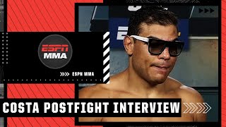 Paulo Costa disagrees with decision loss to Marvin Vettori  UFC Fight Night Post Show [upl. by Tifanie]